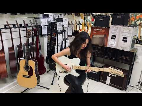 Rome instruments : Essai la guitare G&L Telecaster TASC-SBL-M Classic Sonic Blue Érable