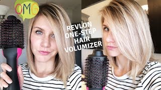 REVLON ONE STEP HAIR DRYER | Salon Style Blowout At Home!