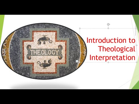 HT504 01A  Introduction to Theological Interpretation