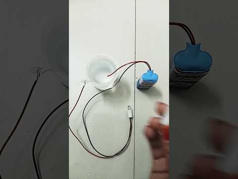 conduction of electricity in liquids (salt water)