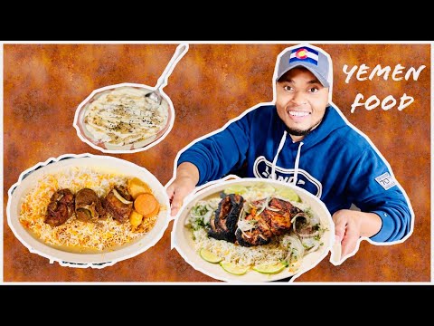 Extreme Yemen Food: Trying Mouthwatering Chicken Madhbi, Lamb Haneeth, Banana Masoob