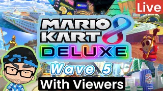 🔴 LIVE | MK8DX BOOSTER PACK WAVE 5 WITH VIEWERS - 🏎️ CUSTOM & NORMAL ITEM RACES