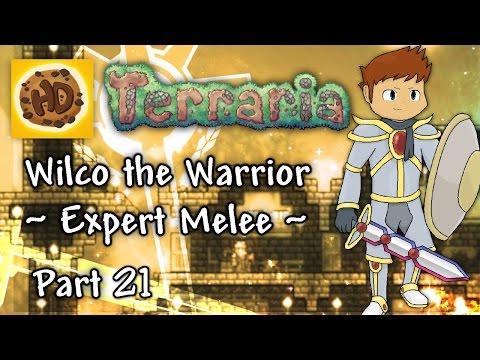 Terraria 1.3 Expert Melee Part 21 | Wilco vs Expert Moon Lord!