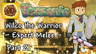 Terraria 1.3 Expert Melee Part 21 | Wilco vs Expert Moon Lord!
