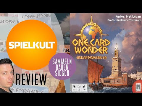 One Card Wonder - Einkartenwunder // Brettspiel // Regeln & Meinung