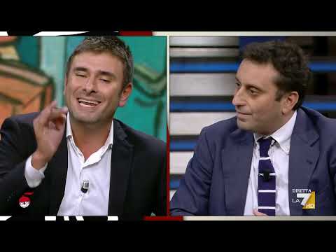 Gaza, Parenzo: "Israele non vuole uccidere civili". Di Battista scuote la testa: "Insulto ...