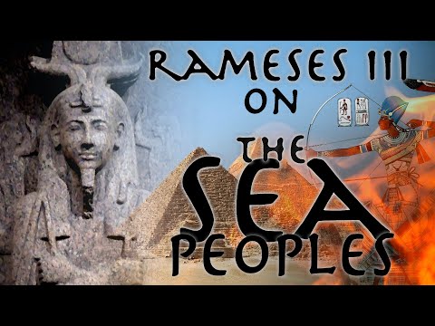 Rameses III Describes Invasion Of Sea Peoples // Mystery of Bronze Age Collapse // Primary Source