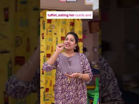 Little Miss Muffet! #youtubeshorts #ytshorts #creativelearners #nurseryrhymes #kidssong #music #kids