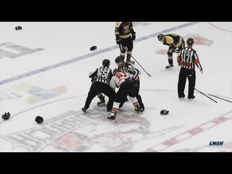 Christophe Losier vs William Breton + Étienne Boutet BIG HIT sur Jonathan Ferland - 17-12-22