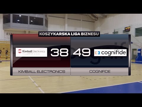 Kimball Electronics vs Cognifide - IV kolejka - II Liga Poznań - Koszykarska Liga Biznesu