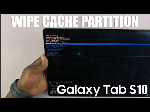 How To Wipe Cache Partition On Samsung Galaxy Tab S10 / S10 Ultra