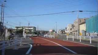 preview picture of video '調布保谷線 10/17 暫定開通 三鷹市塚交差点の北側 [車載 2012/10 東京都]'