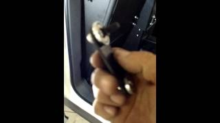 How to hold a bolt in place using a magnet.