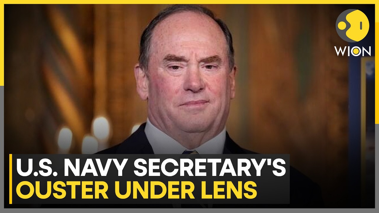 Report | Trump: Navy Secretary's Ouster Linked to Trump-Class Warships | WION