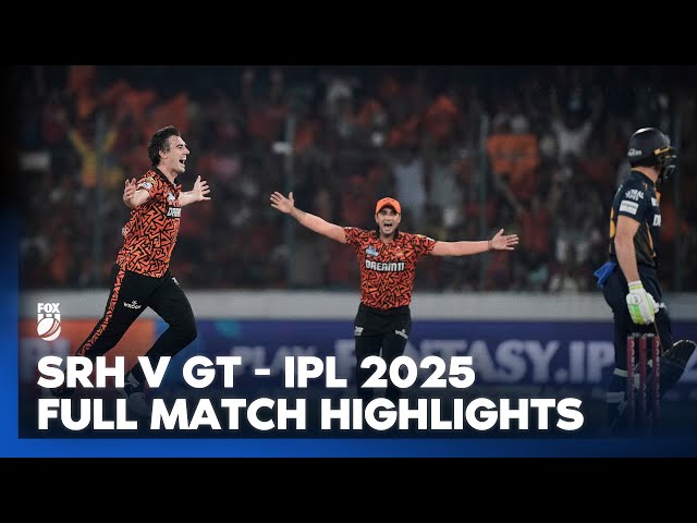 Can Cummins stop the skid? Sunrisers Hyderabad v Gujarat Titans I Highlights I IPL I Fox Cricket