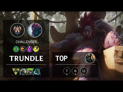 Trundle Top vs Gangplank - BR Challenger Patch 10.14