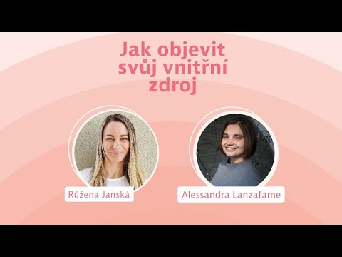 Rozhovor s Alessandrou Lanzafame Jak najít svůj vnitřní zdroj