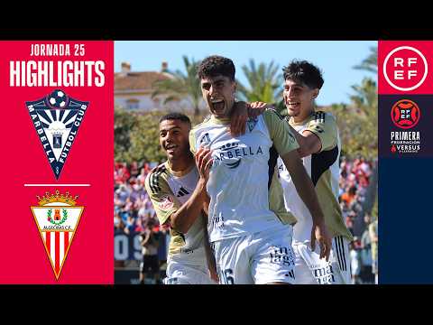 Resumen #PrimeraFederación | Marbella FC 4-1 Algeciras CF | Jornada 25 | Temporada 2025/2026