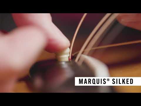 Martin MA150S Authentic Acoustic Marquis Silked 80/20 Bronze Acoustic Guitar Strings - Medium (.13 - image 2