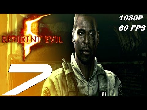 Resident Evil 5 - Walkthrough Part 7 - Oil Field & Josh [1080p 60fps]