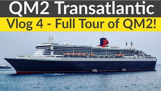 QM2 Vlog 4: Walk Through Tour of the Queen Mary 2