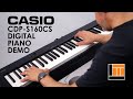 Casio CDP-S160CS 88-Key Digital Piano [Product Demonstration]