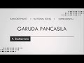 Garuda Pancasila P Sudharnoto Piano Karaoke Instrumental