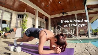 3 MONTH BODY TRANSFORMATION CHALLENGE PART 5 | back home, leg day w/ Anna, ab routine, & Asian food