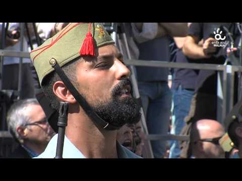 Semana Santa Málaga 2015 - Legión España - Canción del Legionario