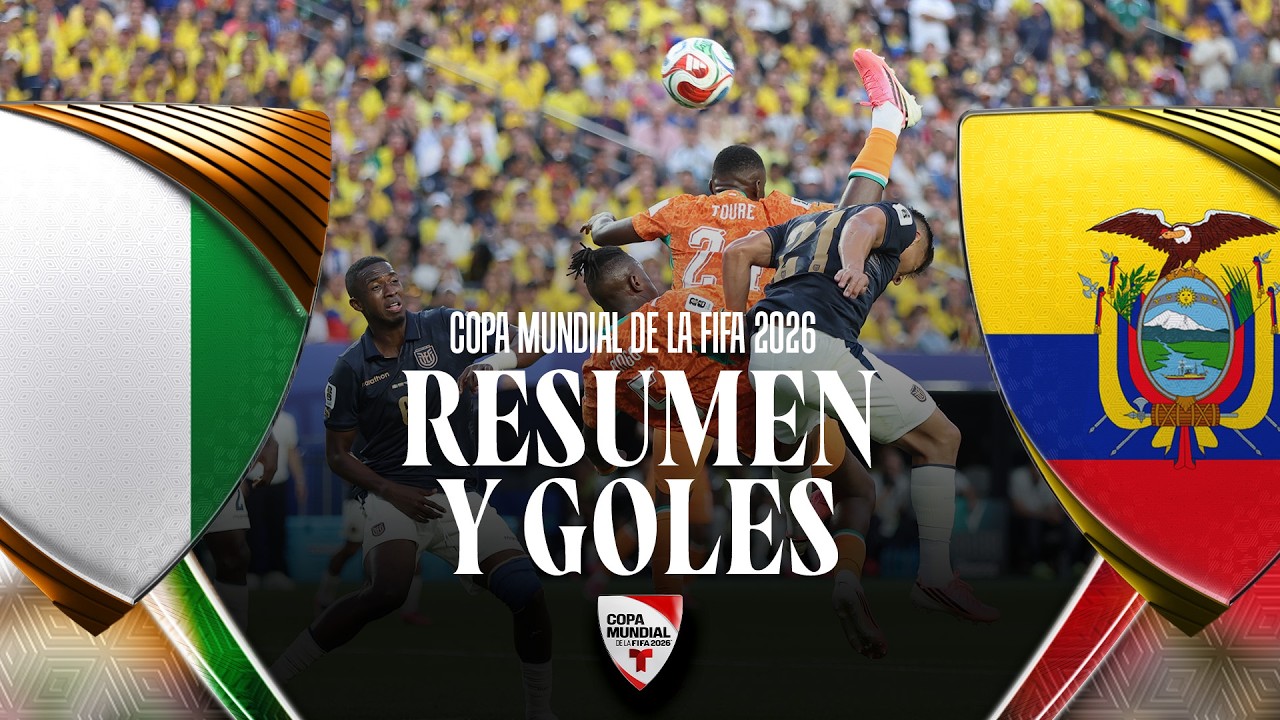Resumen Costa de Marfil vs Ecuador