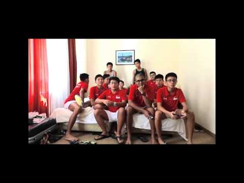 U15 National Day massage from Serbia ....