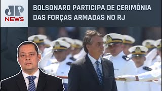 Serrão analisa participação de Bolsonaro em evento da Marinha: ‘As Força Armadas não vão dar golpe’