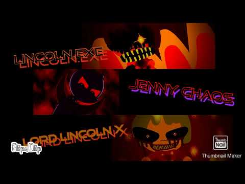 ROMAIN WORLD/LINCOLN.EXE VS JENNY CHAOS VS LORD LINCOLN X FRIDAY FRIDAY NIGHT FUNKIN SONG ANIMATION