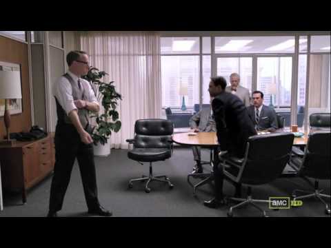 Mad Men Season 5 Episode 5 Lane Pryce Fights Peter...
