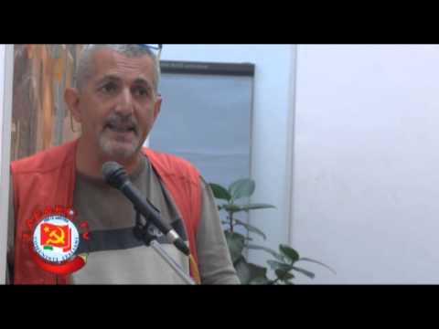 VII Congresso del PdCI di Roma - Roberto Catracchia