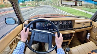 1982 Volvo 245 GLT Turbo - POV Driving Impressions