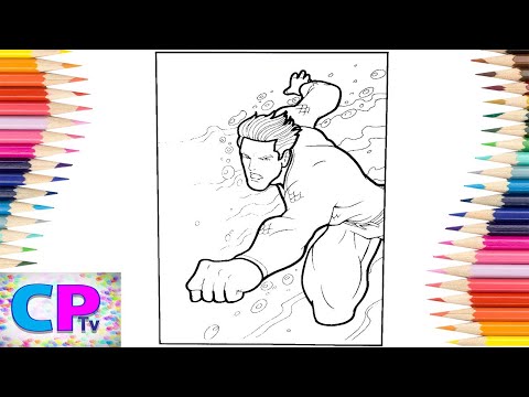 Aquaman Coloring Pages/Superhero is Under the Water/Elektronomia and NCS Music/Elektronomia - Breeze