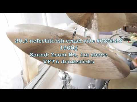 20,2 nefertiti-ish crash ride #030223 - SOLD