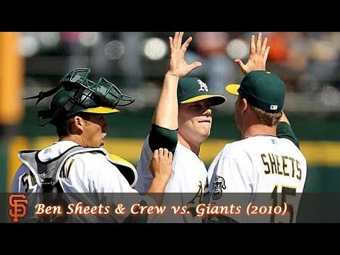 Oakland A's Pitching Performances Episode 15 - Ben Sheets vs. Giants (2010)