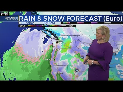 11 p.m. Wednesday evening forecast KOIN 6 News Jan. 30, 2019