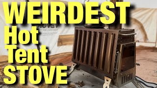 Weirdest Hot Tent Stove DEFENDER from GreenStove