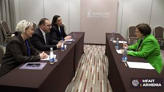 ՀՀ ԱԳՄԱՆ գլխավոր քարտուղարի հանդիպումը Լեհաստանի Միջազգային հարաբերությունների կենտրոնի նախագահի հետ
