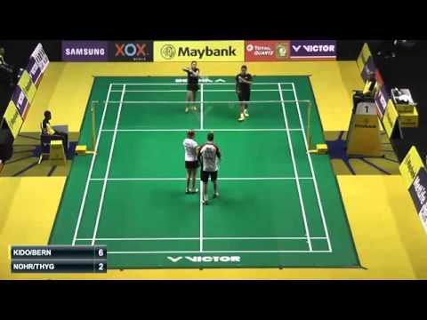 R32   2015 Malaysia Open Premier   Markis Kido Pia Z  B  vs Niclas NOHR  Sara THYGESEN