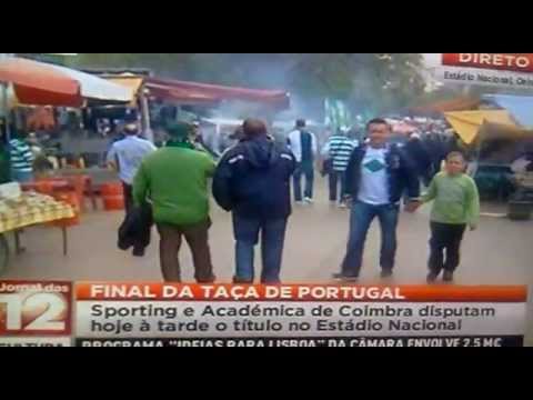 Final da Taça de Portugal 2011/2012 - Gaffe de repórter da Sic