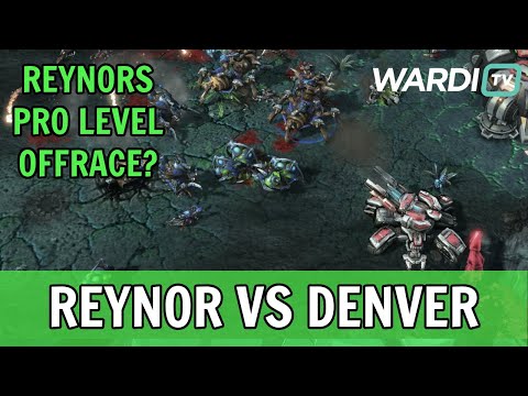 Reynor PLAYS TERRAN? vs Denver - Pro Level Off Race (ZvT)