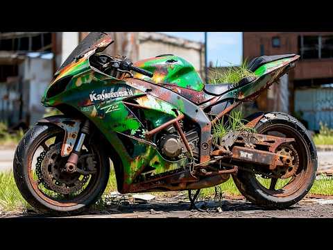 Found a $10 Kawasaki Junk | Full Restoration Kawasaki Ninja Sport Motorcycle