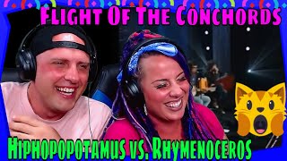 #reaction Hiphopopotamus vs. Rhymenoceros - Flight Of The Conchords | THE WOLF HUNTERZ REACTIONS