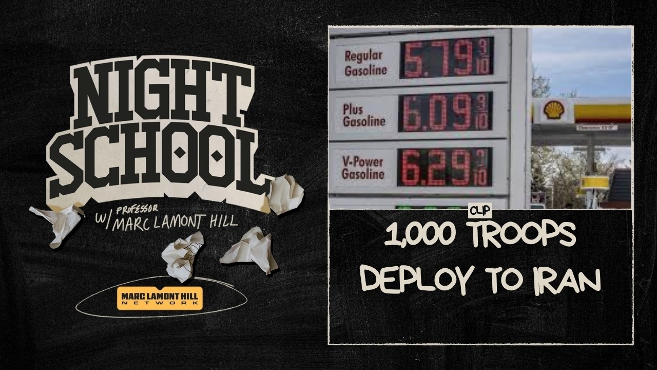 Marc Lamont Hill Gives Iran War Update