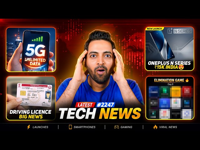 No Unlimited 5G????,OnePlus N Series Under 15k India,Driving Licence Big News,AI Subscription Will End