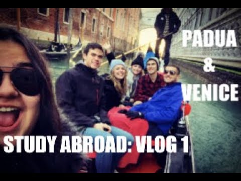 STUDY ABROAD: VLOG 1 -- ARRIVING IN PADUA AND DAY TRIP TO VENICE